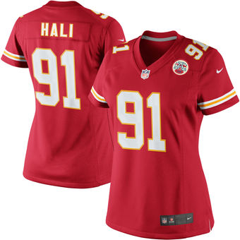 Tamba Hali Kansas City Chiefs Nike Women's Limited Jersey – Red