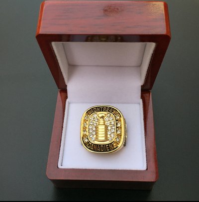 Direct selling NHL monterey and Canadian championship ring in 1960