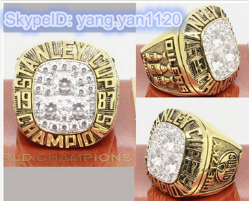 1987 NHL Championship Rings Edmonton Oilers Stanley Cup Ring