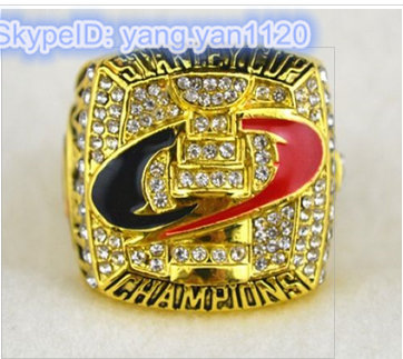 NHL Carolina Hurricanes World Champions Gold Ring