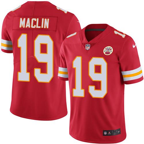 Nike Chiefs #19 Jeremy Maclin Red Men's Stitched NFL Limited Rush Jersey Nike Chiefs #19 Jeremy Maclin Red Men's Stitched NFL Limited Rush Jersey