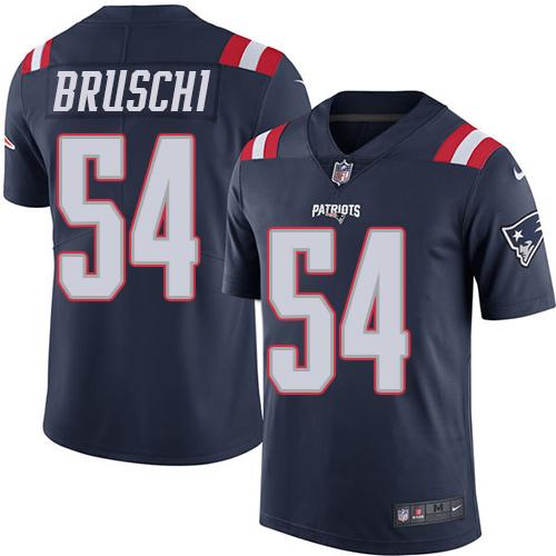 Nike Patriots #54 Tedy Bruschi Navy Blue Men's Stitched NFL Limited Rush Jersey Nike Patriots #54 Tedy Bruschi Navy Blue Men's Stitched NFL Limited Rush Jersey
