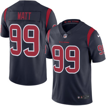 J.J. Watt Houston Texans Nike Color Rush Limited Jersey - Navy