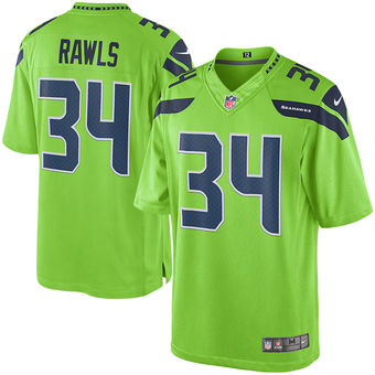 Seattle Seahawks Nike Color Rush Limited Jersey -- Green