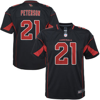 Patrick Peterson Arizona Cardinals Nike Youth Color Rush Game Jersey - Black