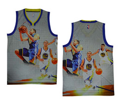 The NBA moments version of the golden state warriors garage blank jersey vests