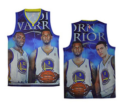 The NBA moments version of the golden state warriors, three brothers blank jersey vests